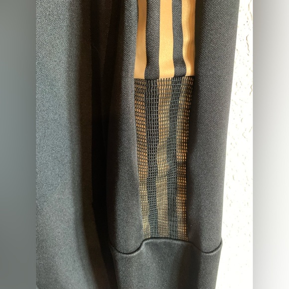 adidas Tiro Track Jacket Men’s Medium Black & Gold NWOT - Picture 5 of 12